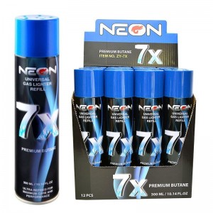 Neon Butane 7X Refined 300ml - (Pack of 12) [NB7X]